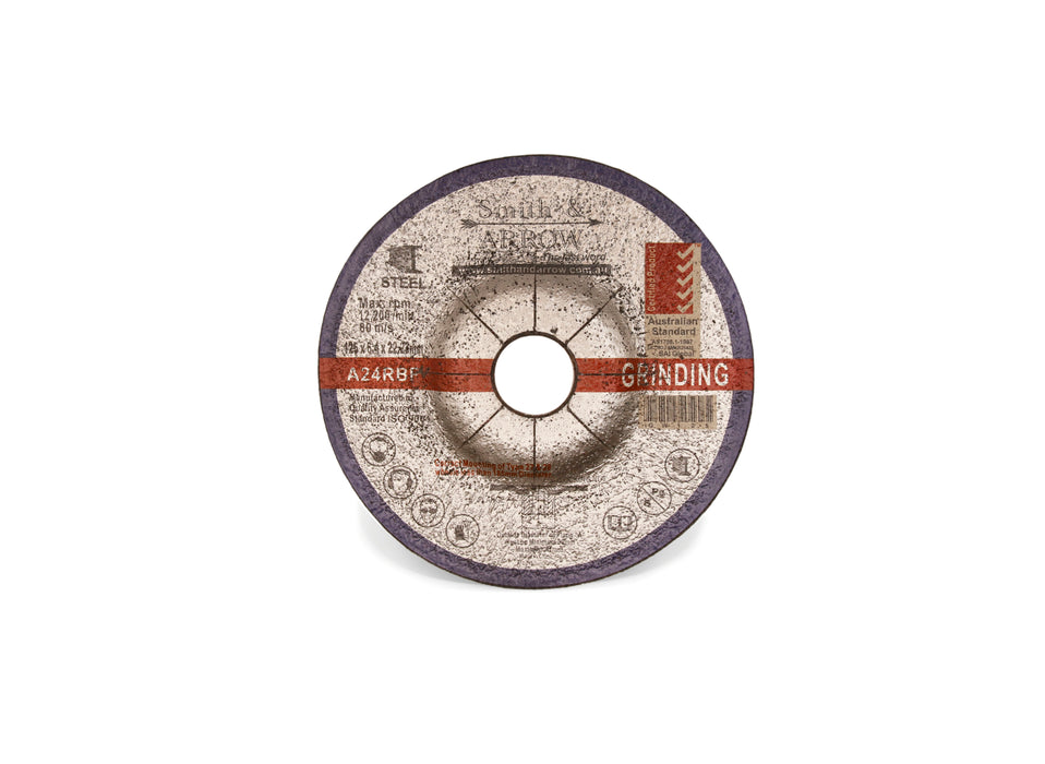 5" 125MM METAL GRINDING DISCS