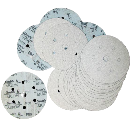 9" 225MM NO HOLE - HOOK & LOOP VELCRO SANDING DISCS | ORBITAL SANDER