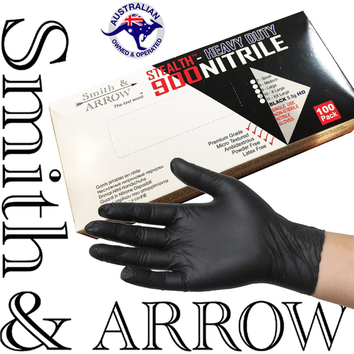 DISPOSABLE GLOVES - 100% NITRILE