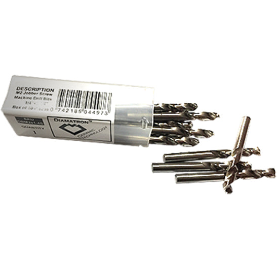 SCREW MACHINE STUB LENGTH DRILL BITS - 1/4 X 2 1/2"