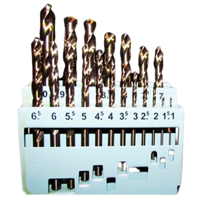 HSS Twist Drill Bit 19pcs set (1.0 - 10.0mm)