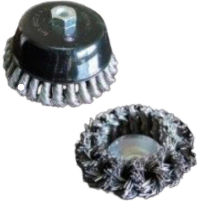 Twist Cup Brush for Angle Grinder