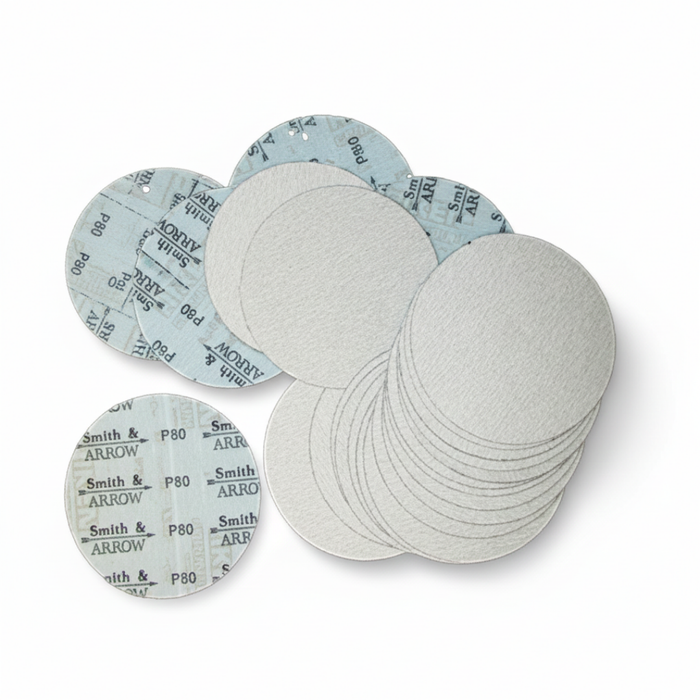 3" 75MM NO HOLE - HOOK & LOOP VELCRO SANDING DISCS | ORBITAL SANDER