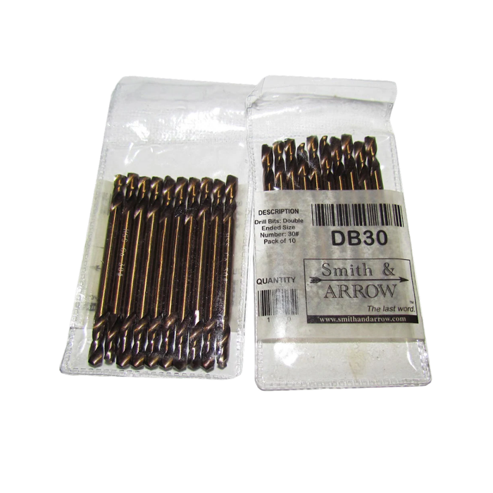 RIVET DOUBLE ENDED DRILL BITS, COBALT M35 - 3MM, 1/8"