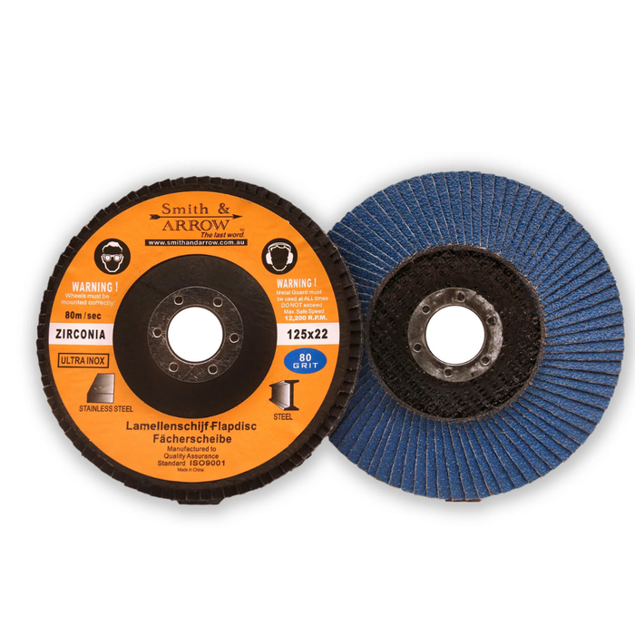 5" 125MM - ZIRCONIA FLAP DISCS