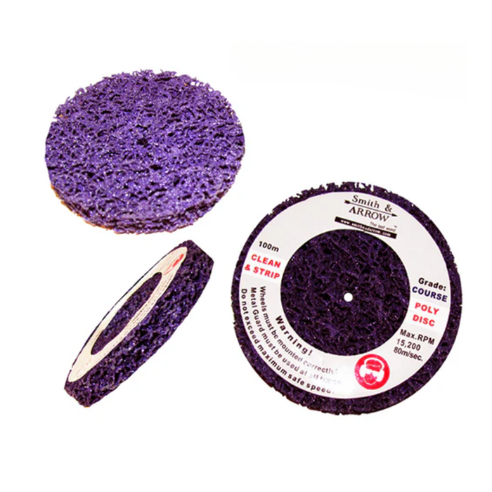 6" 150MM - STRIP DISCS | AIR TOOL OR DRILL