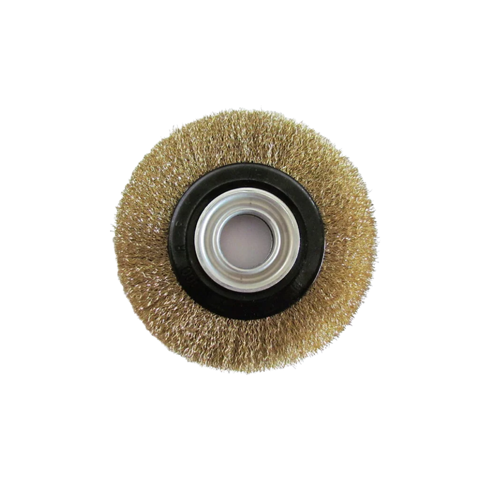 WIRE ROTARY WHEEL, BENCH GRINDER (CRIMP) - 6" 150MM / 8" 200MM