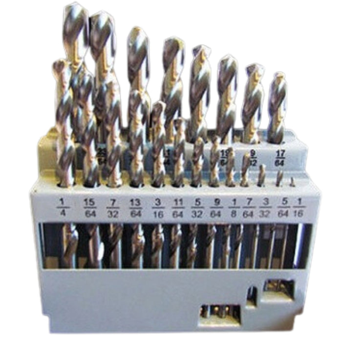 HSS Drill Bit M35 IMPERIAL 21Pieces: 1/16inch - 3/8inch